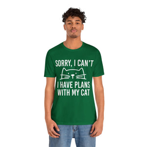 I Have Plants With My Cat Unisex T-Shirt