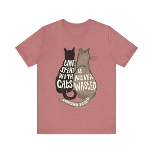 Time Spent With Cats Unisex T-Shirt