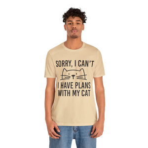 I Have Plants With My Cat Unisex - Tshirt