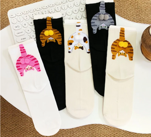 Cute Cat Socks