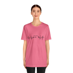 Cat Heart Beat Unisex T-Shirt