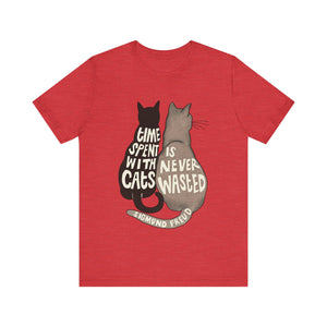 Time Spent With Cats Unisex T-Shirt