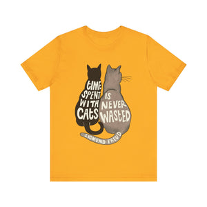 Time Spent With Cats Unisex T-Shirt