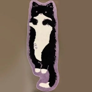 Cat Carpet Funny Fluffy