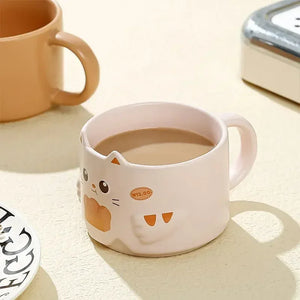 Cartoon Cat Mug