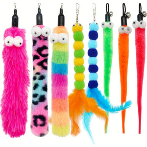 Cat Toy Wand  (9pcs)