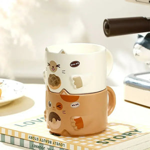 Cartoon Cat Mug