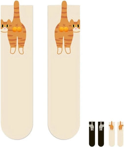 Funny Cat Socks