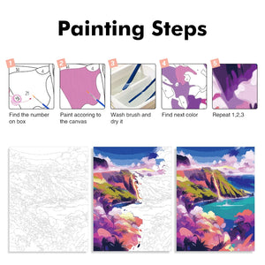 Simple Painting By Numbers For Beginner