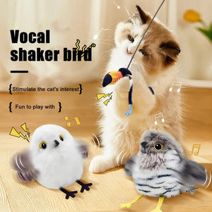 Movement Birds Toy for Cats