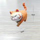 Set 3D Cartoon Cat Fridge Stick Magnet