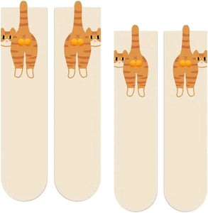 Funny Cat Socks
