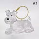 Cute Pet Hair Storage Box Keychain