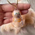 Cute Pet Hair Storage Box Keychain