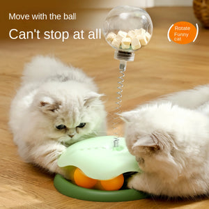 Cat Puzzle Food Leaking Ball