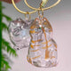 Cute Pet Hair Storage Box Keychain