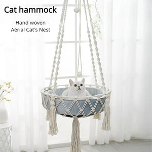 Hand Woven Aerial Cat's Nest