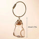 Cute Pet Hair Storage Box Keychain