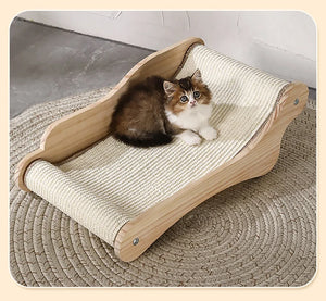 Cat Scratching Bed