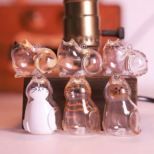 Cute Pet Hair Storage Box Keychain