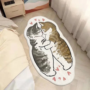 Anti-Slip Mat Lovely Cat